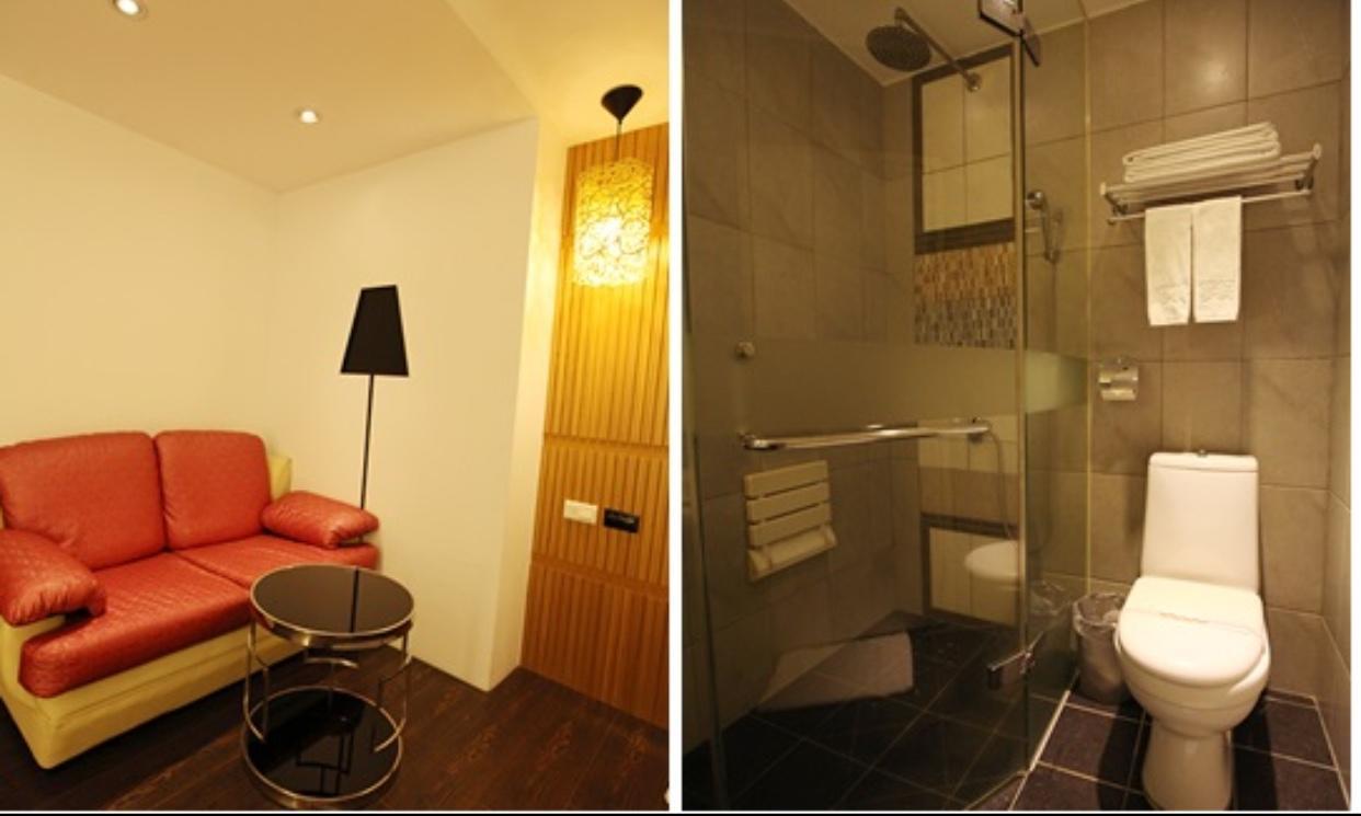 Meng Qi Hotel Taipei Bagian luar foto
